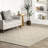Connor Floral Tiled Performance Gray/Ivory Rug-992743067