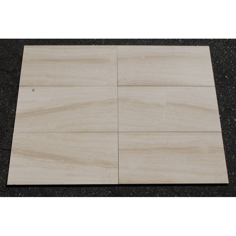Serpeggiante 12" x 24" Marble Stone Look Floor & Wall Tile