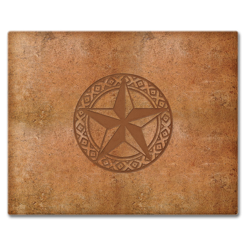 Planche à découper en verre trempé Lonestar 3 mm CounterArt 15 po x 12 po