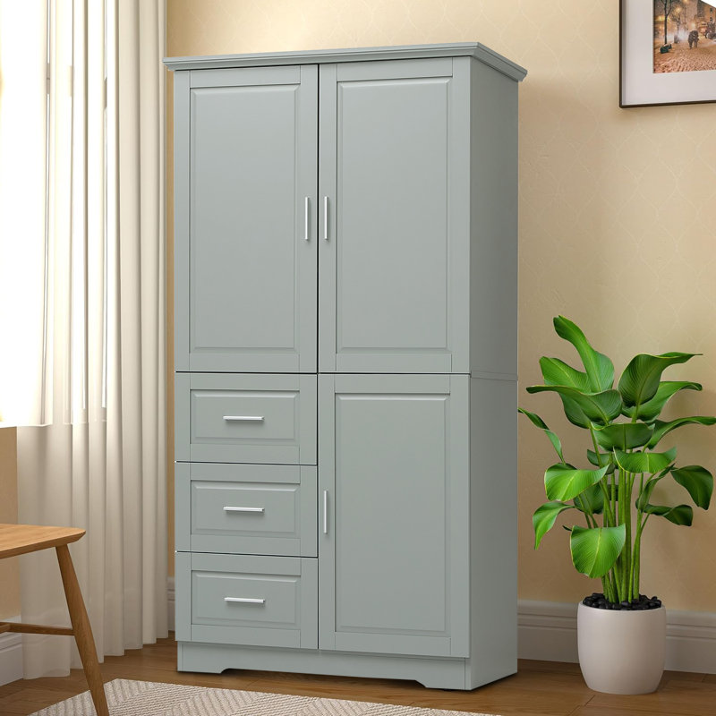 Rangement pour salle de bain Dilys, Gris
