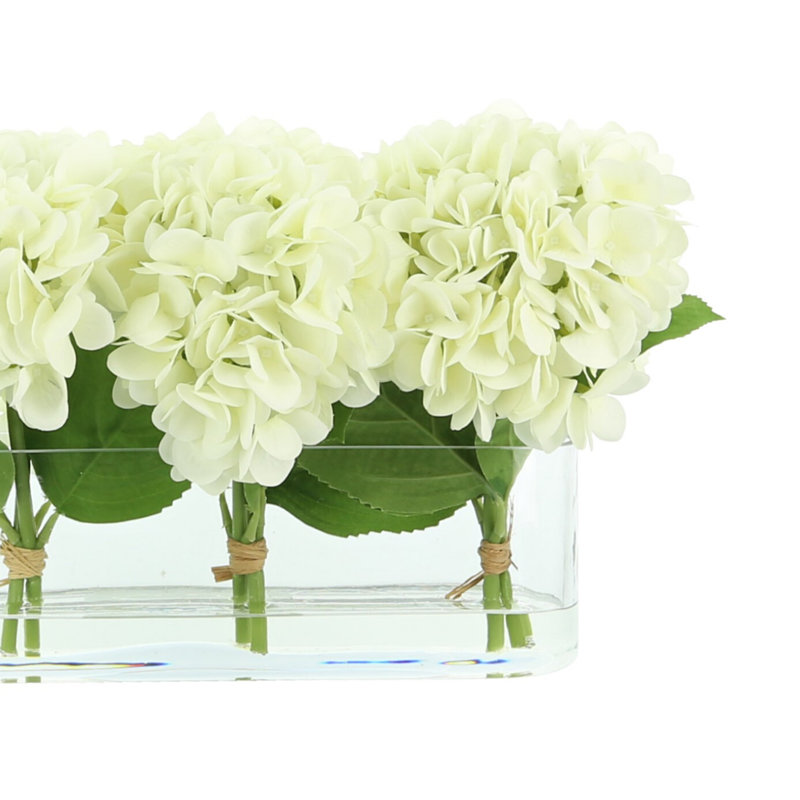 Hydrangea Arrangement, White