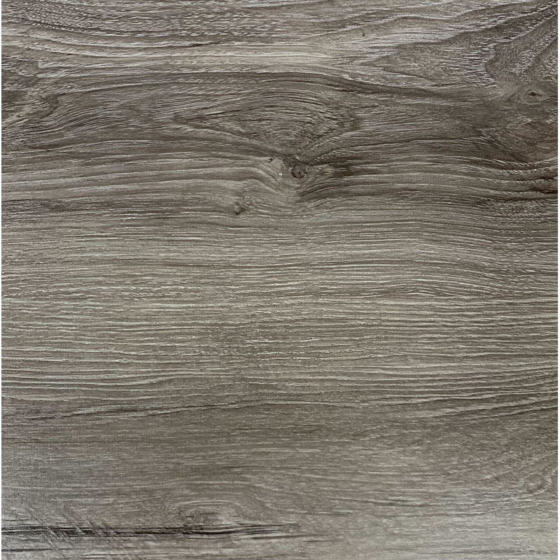 Woven Trends Vinyl 12" x 12" x 1.2" Contemporary Design  Peel and Stick Floor Tile Stickers, Gray Oak