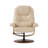 Faux Leather Swivel Recliner
