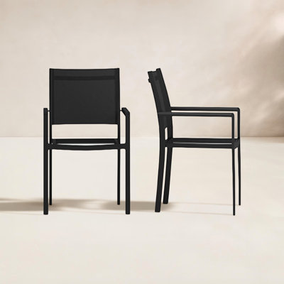 Aynura Stackable Patio Armchair