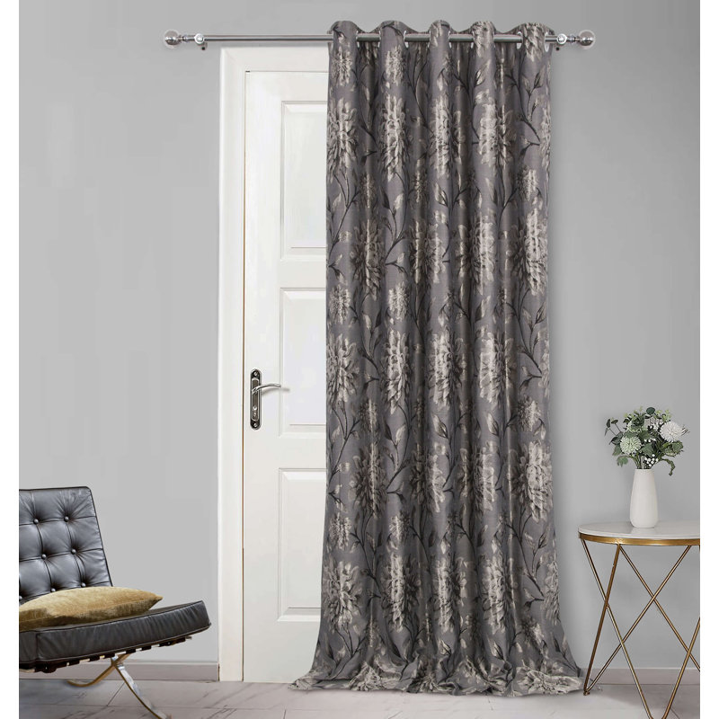 Alastair Semi Sheer Curtains, Pewter