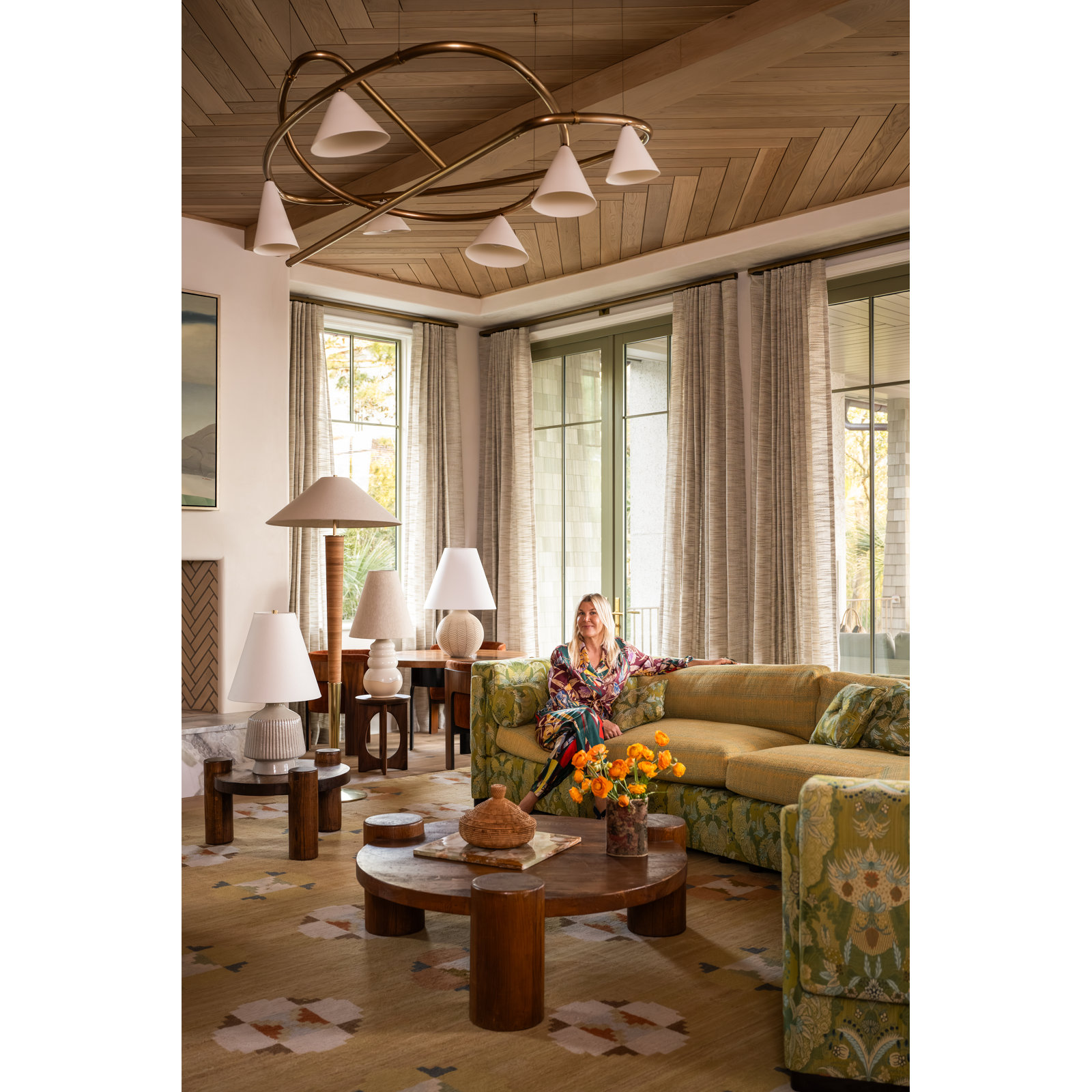 Palmetto Single Light Pendant