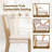 21" H Solid Wood Dining Chair-1842618858