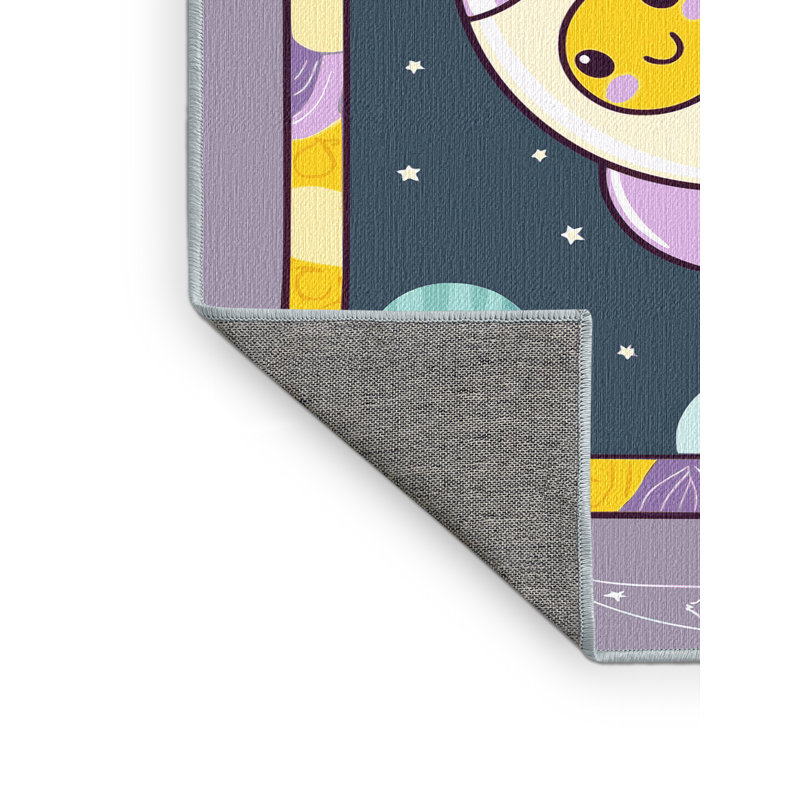 Tapis pour enfants Zoomie, Rectangulaire 2 pi x 4 pi