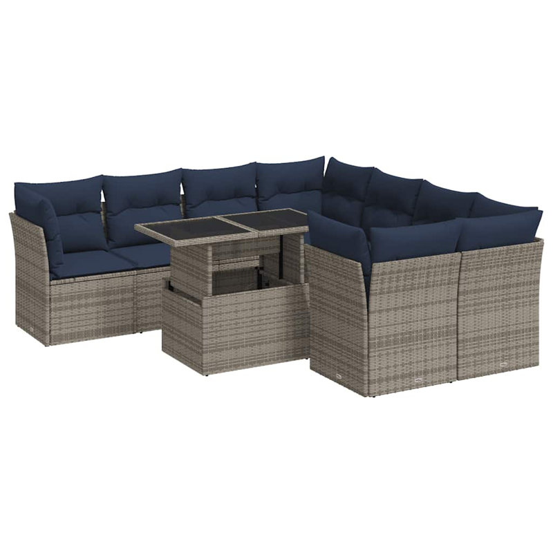 62cm Wide Patio Sofa with Cushions