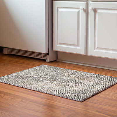 Premium Machine Washable Cerrito AMF591 Beige Rug