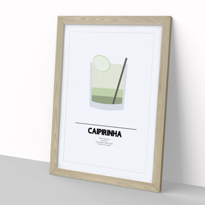 Caipirihna Cocktail - Picture Frame Painting