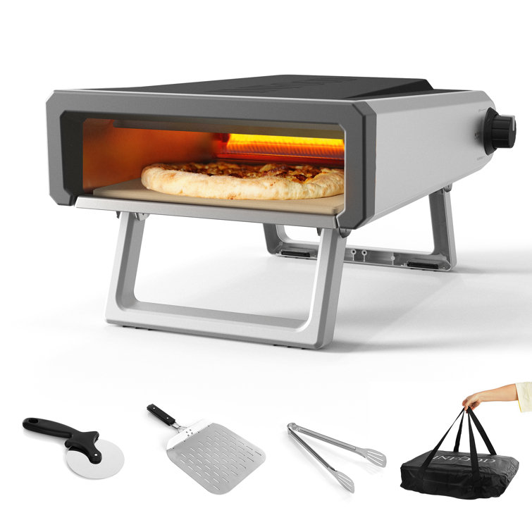 INFOOD Steel Built-In Propane Pizza Oven
