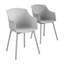 Patio Dining Armchair 2 pcs. (indoor/outdoor)-1763207686