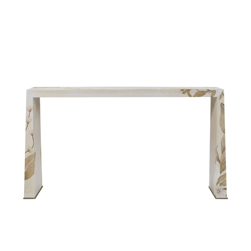 Bouquet 56.5'' W Console Table, Buttercream