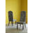 Manhattan Seating Upholstered Side Chair in Black/Beige