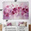 Ensemble d'art sur toile Fuschia-107736162-107736166