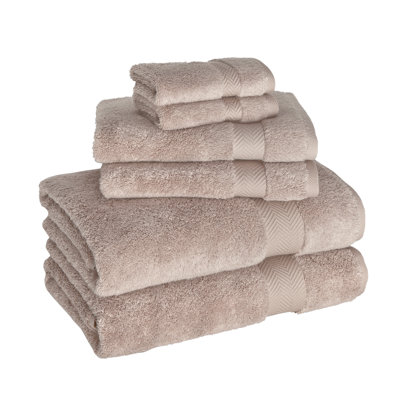 Hammack 6 Piece Turkish Cotton Towel Set