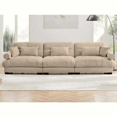 Sofa, 3 Seater Sofa, Velvet Sofa, For Living Room