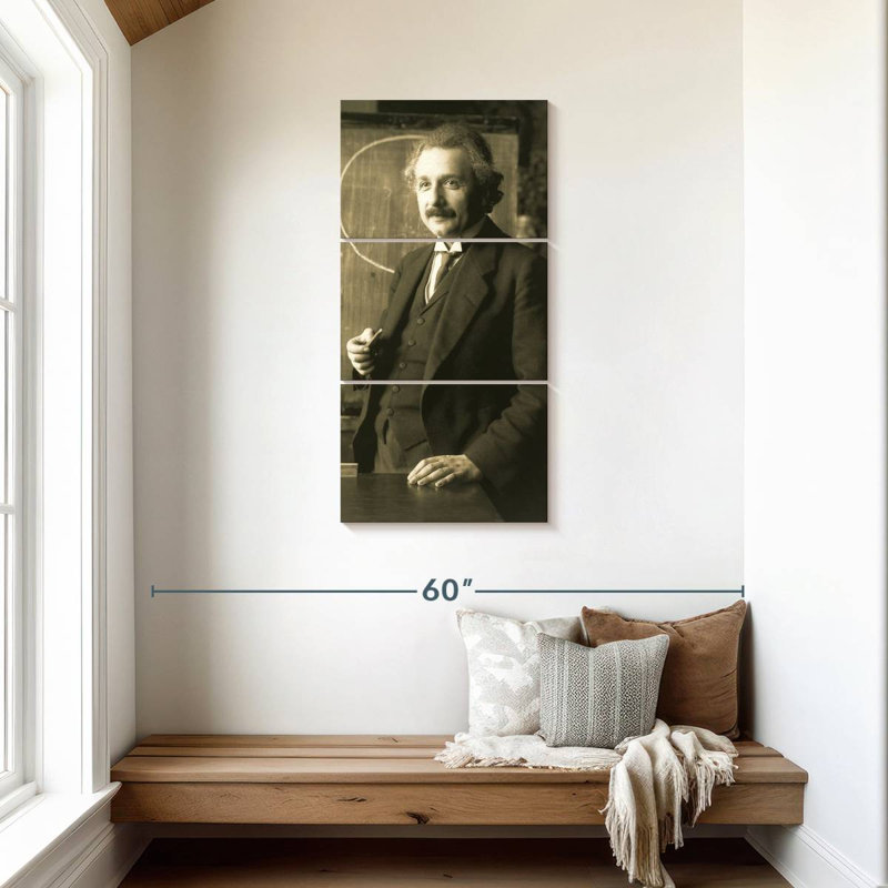 Genius Minded Einstein, 44" H x 21" W