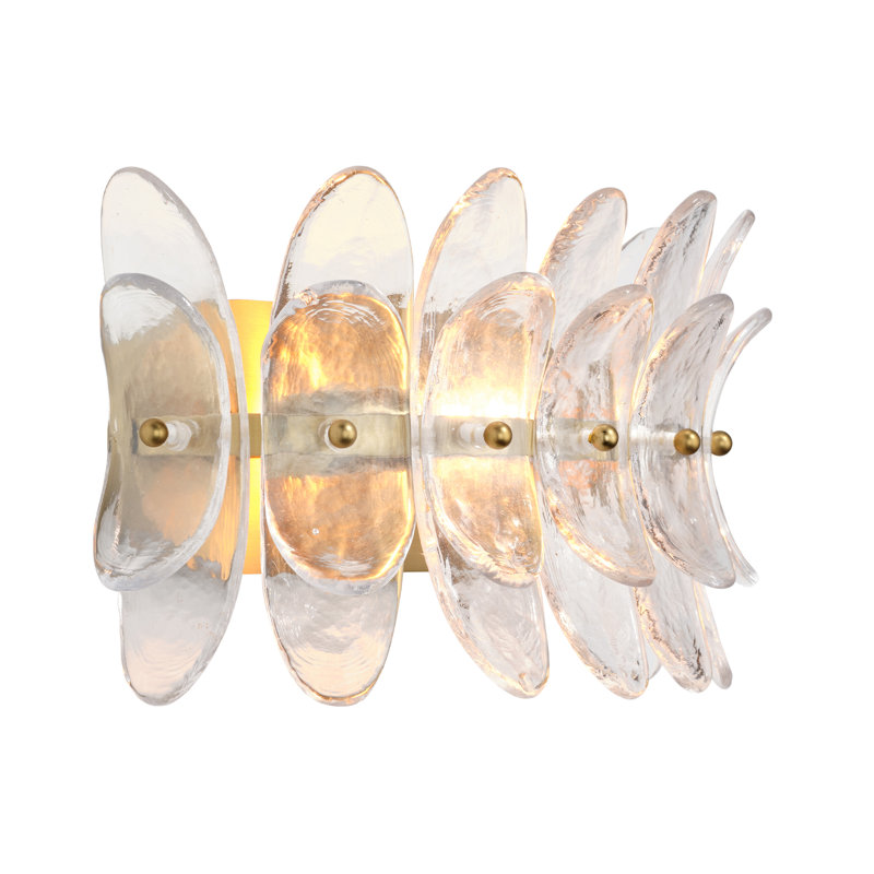 Coronet Wall Sconce, Clear