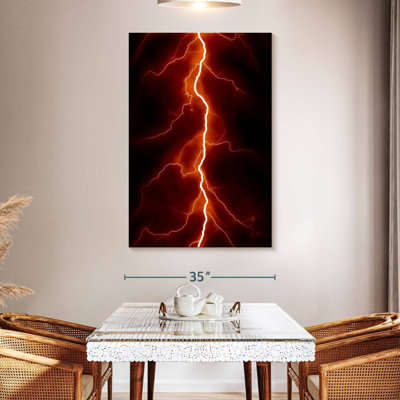 Alvord Red Lightning Strike