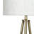 Lighting, 63"h, Floor Lamp, Brass Metal, Ivory / Cream Shade, Contemporary-1430355941
