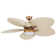 Marjane 130cm Ceiling Fan with LED Lights