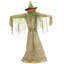 Cornfield and Pumpkin Patch Haunted Hill Farm Grand accessoire d'Halloween avec épouvantail et mouvement d'Halloween activé par le mouvement