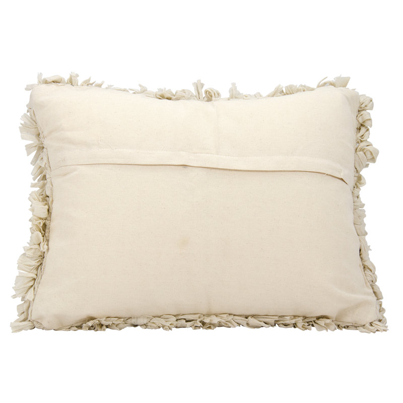 Housse de coussin rectangulaire/insert, Beige