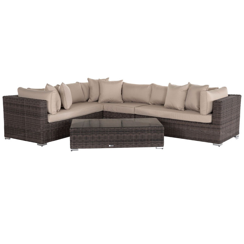 Tessa 6 Seater Rattan Sofa Set