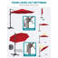 Parasol en porte-à-faux 120 "Loyce-1498942728