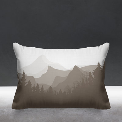 Outdoor Reversible Throw Pillow