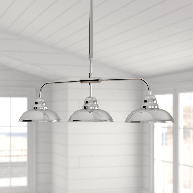 Irasville 3 - Light Kitchen Island Pendant, Chrome