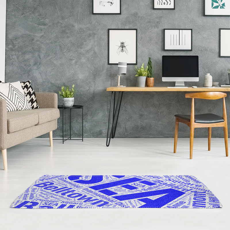 Chenille Indoor Rug, Rectangle 5' x 7'