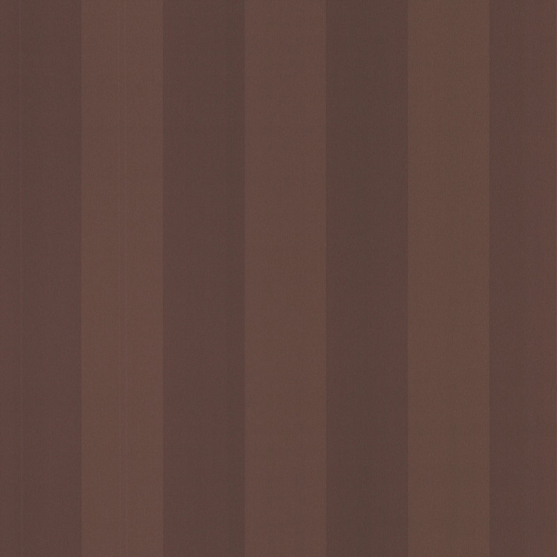 Papier peint embossé à rayures 33 'x 20,5 ", Marron foncé