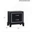 2 Drawer Nightstand With AC/USB Outlets