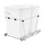 Poubelle coulissante double Rev-A-Shelf pour la cuisine -112965383-88568347