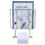 Porte-papier hygiénique pour salle de bain doré