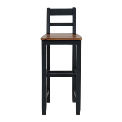 Manahan Solid Wood Bar Stool with Solid Wood Frame