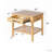 24''W END TABLE WITH 1 DRAWER