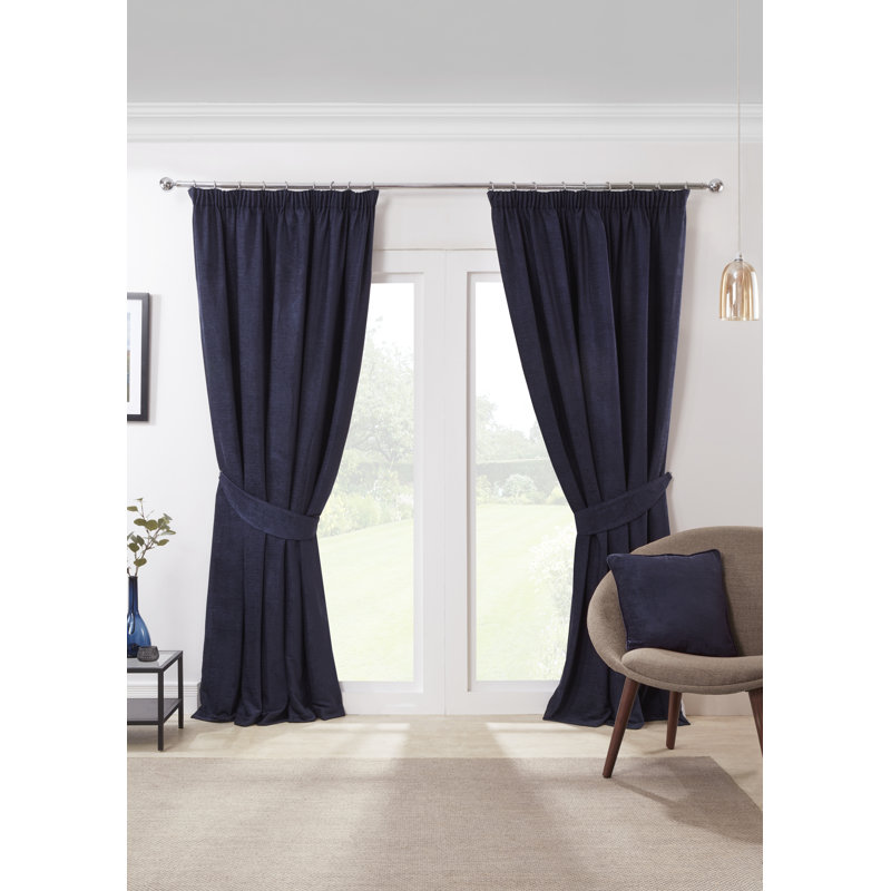 Arkady Blackout Curtain Pair, 168 W x 229 D cm