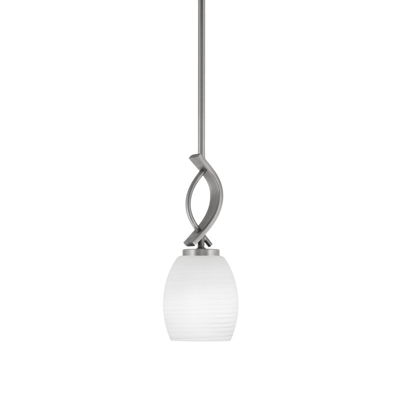 Luminaire suspendu simple à 1 lumière Unia
