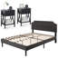 Ensemble de chambre à coucher et de table de chevet 3 pièces Kempst-1101969472-1101969483