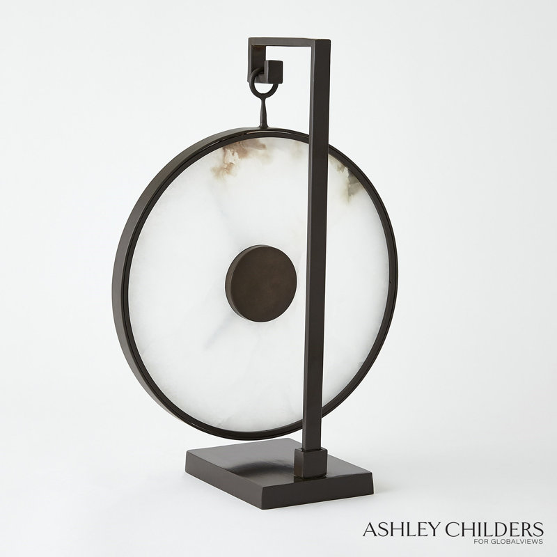 Anya Clock-Black/Bronze