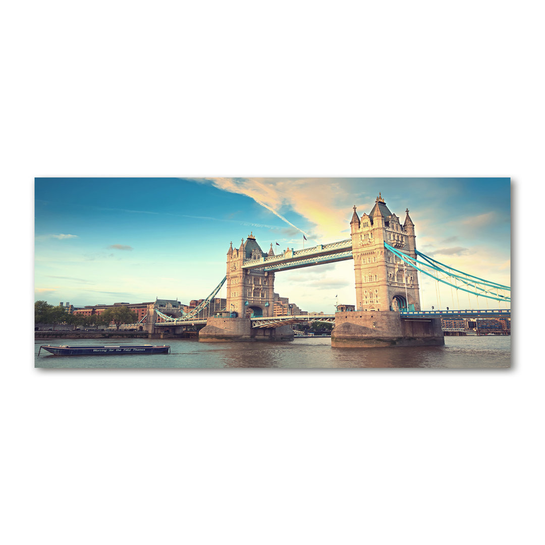Tower Bridge London - Wrapped Canvas Print