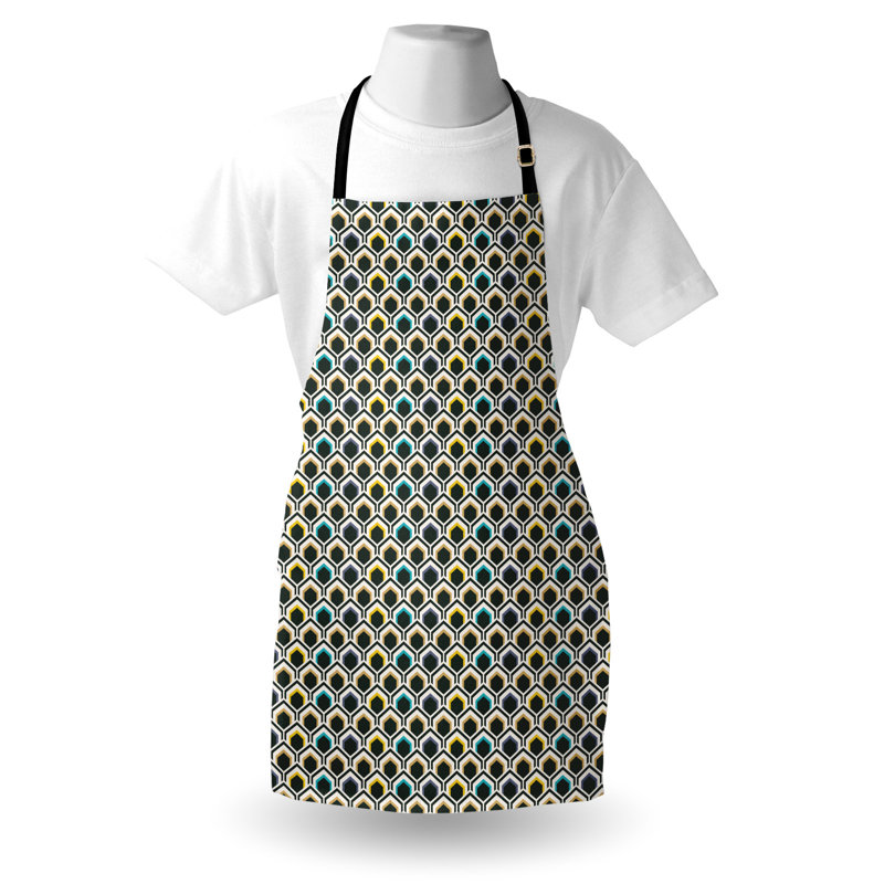 Geometric Bib Apron