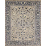 Transitional One-of-a-Kind Rectangle 7'10" X 10'2" Hand Knotted Area Rug