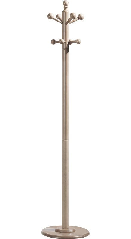 Waimes Freestanding 8 - Hook Coat Rack, Mink