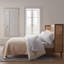 Ensemble de housse de couette en percale de coton biologique brossé Emrik-728218004-728218000