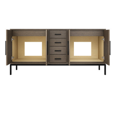 Rift White Oak Double Bath Vanity
